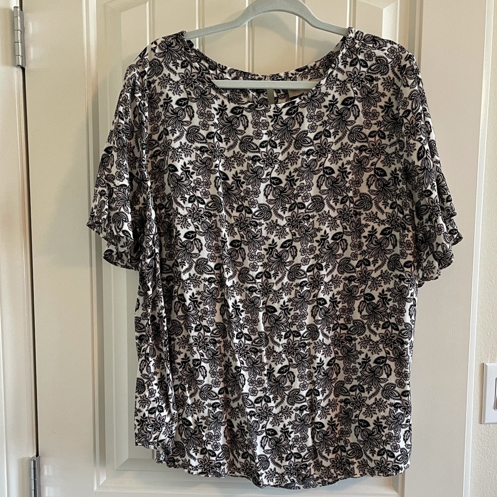 Loft Patterned Blouse